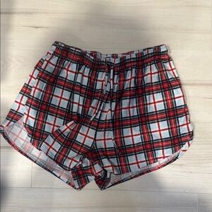 Plaid Women's Pajama Shorts